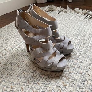 ❗️MASSIVE SALE❗️ SJP by Sarah Jessica Parker Gray High Heeled Sandals